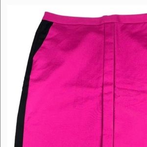 Worthington Pink & Black pencil skirt with pockets
